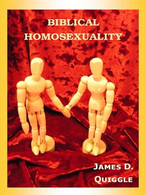 cover image of Biblical Homosexuality
